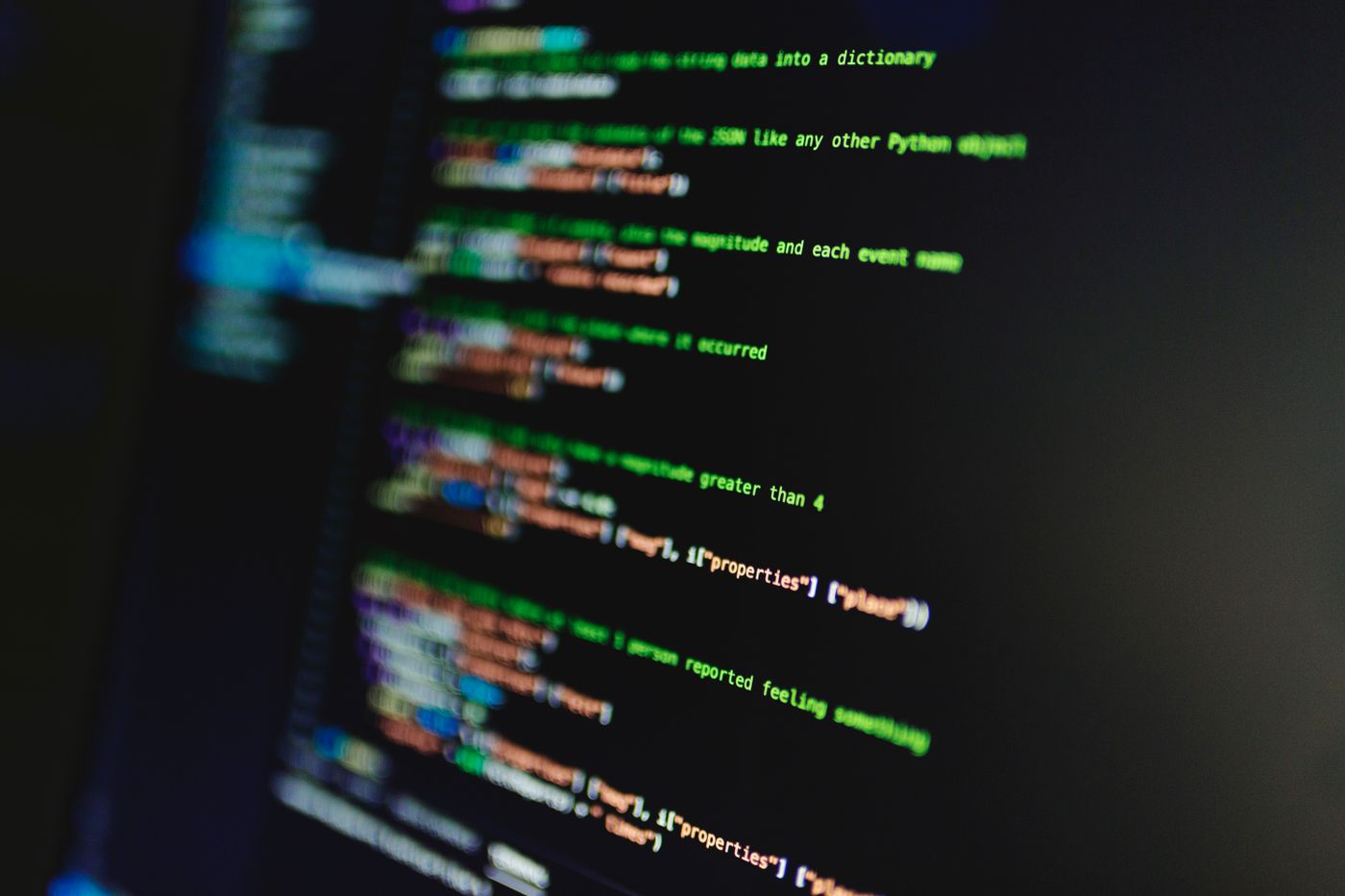 Dispatch board running on a desktop monitor